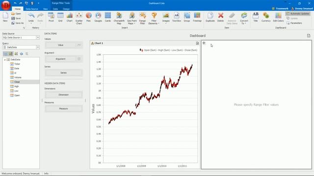 Dashboard Cola Demo смотреть онлайн