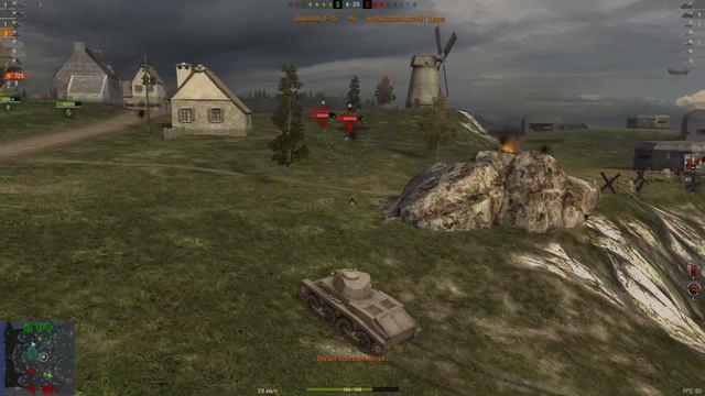 Порхать, как бабочка, жалить, как пчела! Т-15, WoT Blitz смотреть онлайн