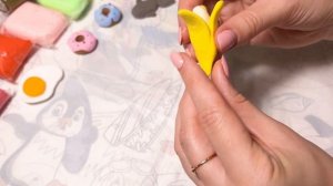 ЕДА ДЛЯ БАСИКОВ / ЕДА ИЗ ЛЕГКОГО ПЛСТИЛИНА #басик  #легкийпластилин #Басики #Басик #волшебные будни