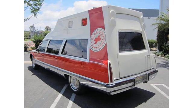 customized 1970 Cadillac Fleetwood M+M hearse (photo slideshow) смотреть онлайн