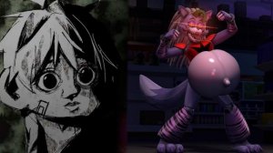 Gregory becoming canny and uncanny [FNAF] Glamrock Roxanne Wolf