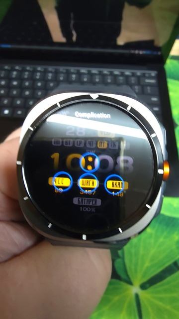 Big Clock SW для WearOS смотреть онлайн