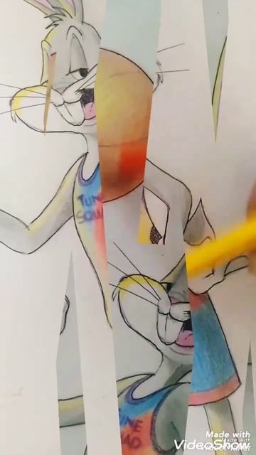 Drawing Bugs Bunny 🏀 Looney Tunes 🔥#shorts #howtodraw #fanart смотреть онлайн