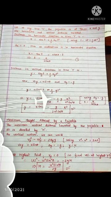class 11 physics chapter 4 projectile motion #shorts смотреть онлайн