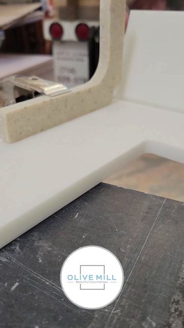 Corian Solid Surface Fabrication #shorts смотреть онлайн