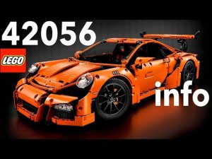[ENG SUBS] FIRST IMAGES LEGO Technic 42056 Porsche 911 GT3 RS официальные новости от ЛЕГО