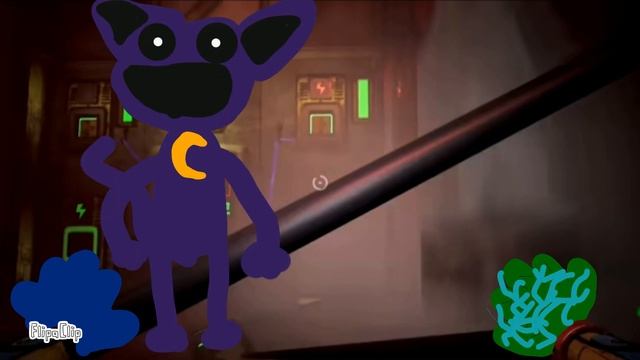 смерть кет Непа анимация 2д (dath catnap 2d animation) смотреть онлайн