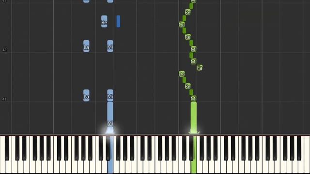 Nicolay Rimsky Korsakov The Flight Of The Bumble Bee [ Easy Piano Tutorial] Synthesia смотреть онлайн