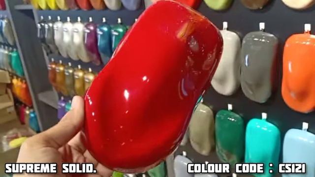 Aikka CS121 Supreme Solid Colour of car Spray Painting - Rosso Red смотреть онлайн