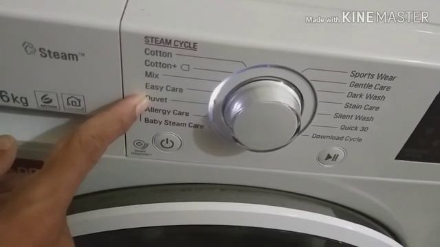 LG Front Load Washing Machine | duvet function explain смотреть онлайн