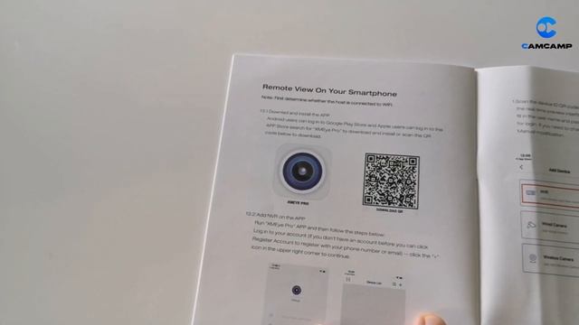 Camcamp security camera user manual, how to connect the app смотреть онлайн