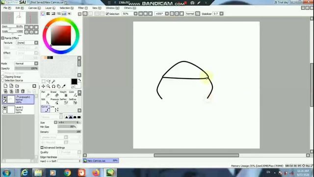 Mencoba Pain Tool Sai | menggambar logo ngasal смотреть онлайн