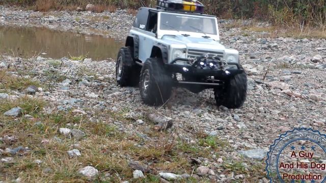 Axial Racing Scx10 DINGO .... Backroad Trailing Servo Test.. :) смотреть онлайн