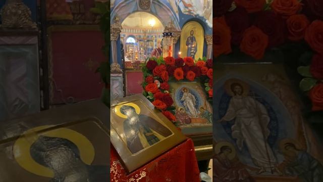 Величание прп. Савватию поет знаменным распевом Иоанн Карпов. Утреня 6.05.2024. смотреть онлайн