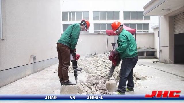 Gasoline jack hammer ( Petrol rock breaker) смотреть онлайн