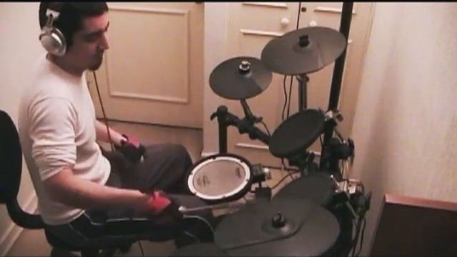 Foo Fighters Monkey Wrench Drum cover смотреть онлайн