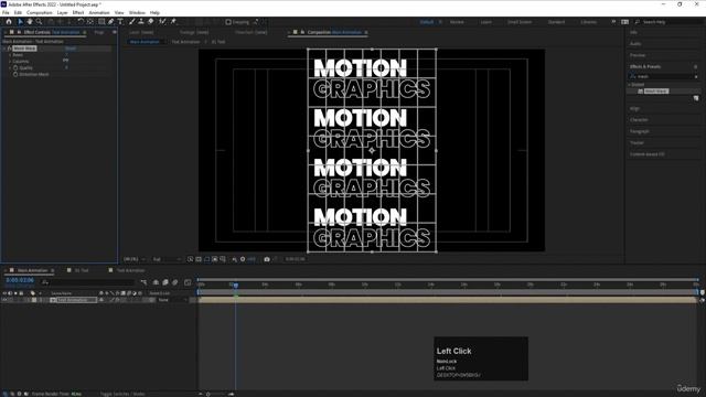 31 - 04 Cylindrical Kinetic Typography
