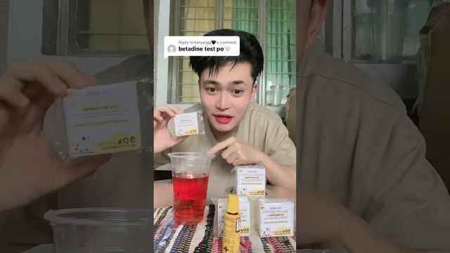 Betadine Test | Milky Gluta 50x Whitening Scar Remover Whipped Soap смотреть онлайн