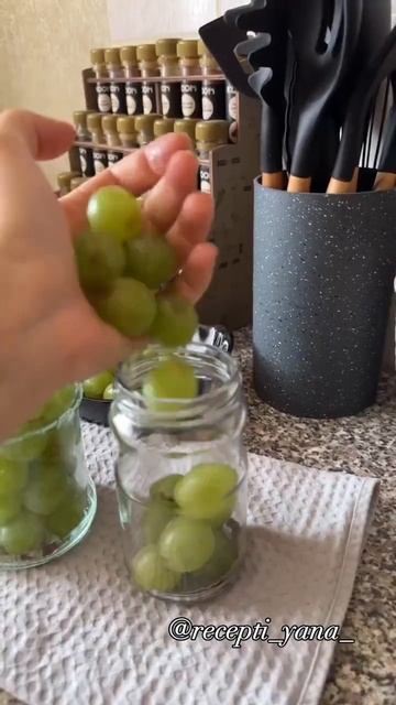 Я больше не покупаю МАСЛИНЫ а вместо них на стол подаю маринованный 🍇 ВИНОГРАД на вкус как оливки смотреть онлайн