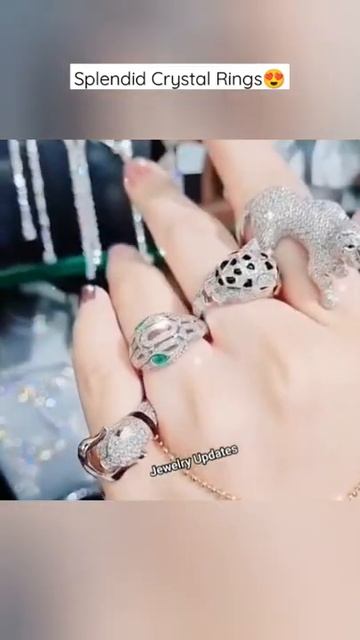 Bold Panther Ring Designs 😍 #jewelry #newtrend #instajewelry #rings смотреть онлайн