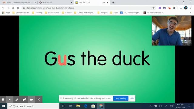 Gus the Duck - Starfall смотреть онлайн
