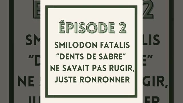 Episode 2. Smilodon fatalis "dents de sabre" ne savait pas rugir, juste ronronner смотреть онлайн