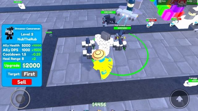 ENGINEER CAMERAMAN VS STREAMER CAMERAMAN (Toilet Tower Defense)