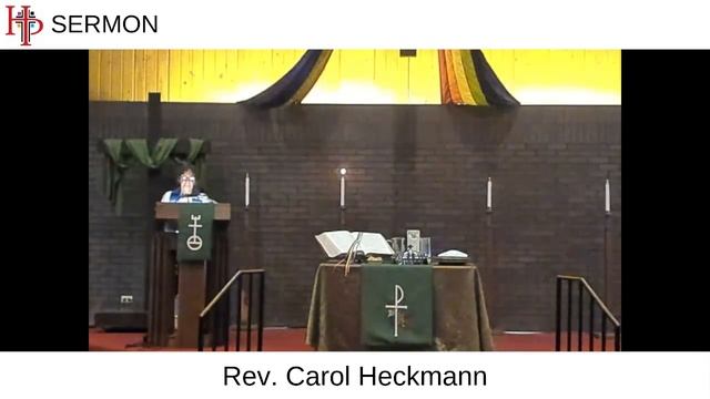 Sermon w/ Rev. Carol Heckmann смотреть онлайн
