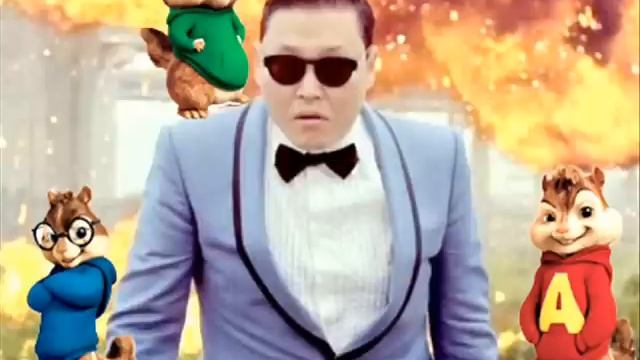 Alvin and the Chipmunks Gangnam Style смотреть онлайн