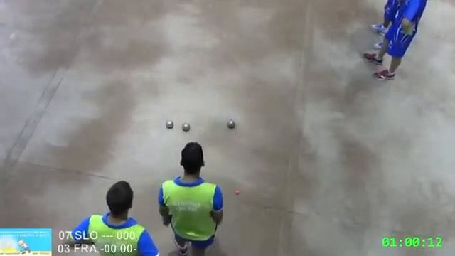 Finale Double Slovénie contre France, Sport Boules, Euro Koper 2014 смотреть онлайн