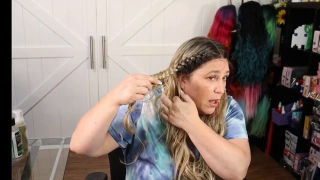 Is this unit worth it? Bobbi Boss Waterfall Braid Wig Review | MLF628 | TT4/ABLOND смотреть онлайн