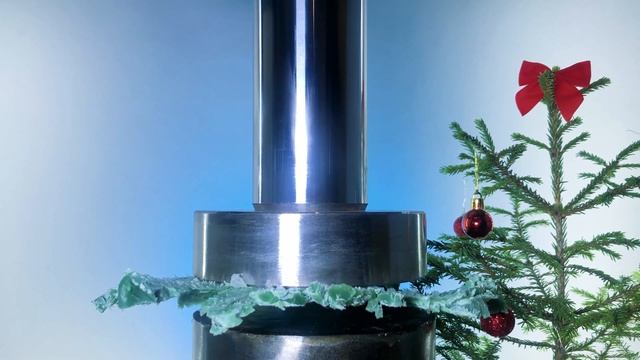 CHRISTMAS DECORATIONS and GINGERBREAD HOUSE vs 100 TONS PRESS смотреть онлайн