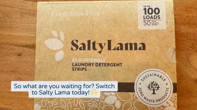 Salty Lama Laundry Detergent - Fragrance Free - Discount code sitewide tameladamico смотреть онлайн