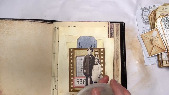 Triple stacked envelope flip with a twist . Big book of ephemera смотреть онлайн