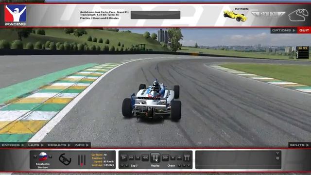 iRacingSim 2015 03 19 SM Interlagos 1 34 247 смотреть онлайн
