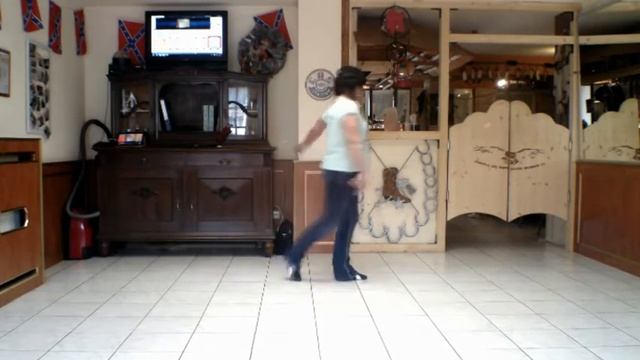 Side By Side - Line Dance - Teach & Demo - Deutsch смотреть онлайн