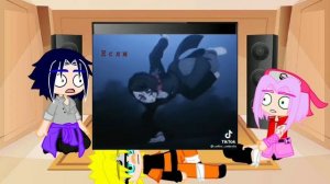 Реакция Наруто « каманда 7» на КРД