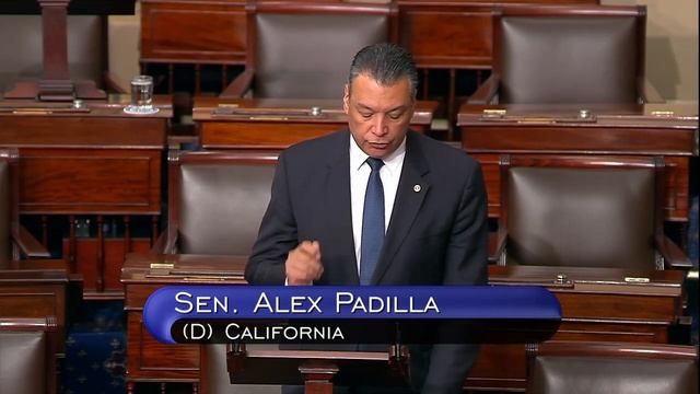 Sen. Alex Padilla | Floor Speech in support of California Federal Judges | U.S. Senate смотреть онлайн