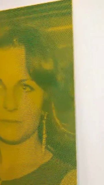 Параметрический портрет по фото одной спиральной линией, винил, ПВХ, 2018.09.14 смотреть онлайн