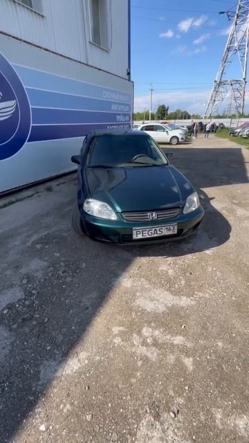 HONDA CIVIC, 1999, зеленый, 375 000 руб. смотреть онлайн