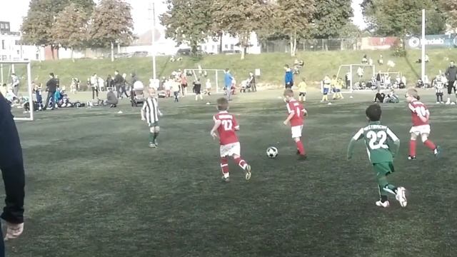 Nikita Zubanov, "Ateitis FM", 6 years old kid, Moves in training & in the game. смотреть онлайн