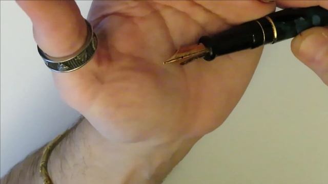 Aurora Optima Fountain Pen, show and tell смотреть онлайн