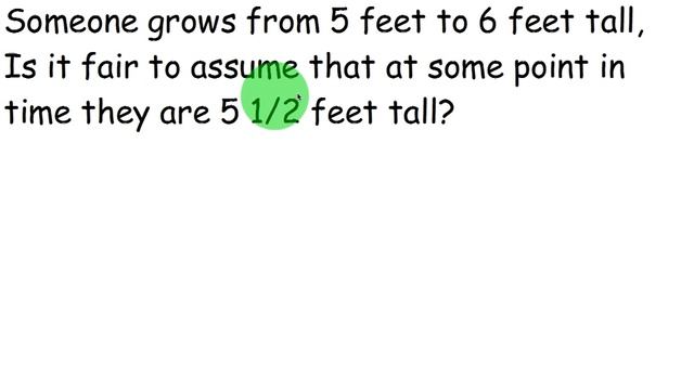 Intermediate Value Theorem
