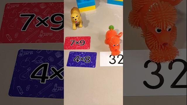 Таблица умножения. 4х8 и 4х9 против 7х8 и 7х9. Тренажер Таблицы  УМножения. (ТТ УМ)