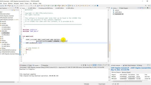 [STM32] Lập Trình Ngoại Vi UART - Register Level (2)
