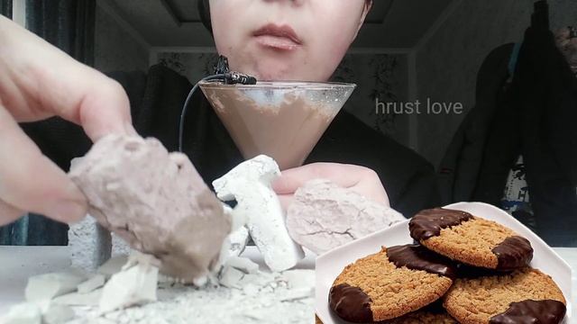 Shortbread & chokopasta 🍩 #mukbang #eatingshow #shortbread #pasta #cookies #hrustlove смотреть онлайн
