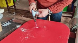 Ремонт байдарки Старт в походных условиях