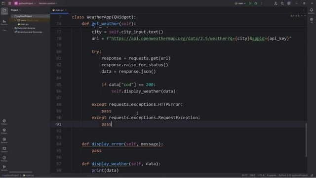 Let's code a WEATHER APP in Python! ☀️ смотреть онлайн