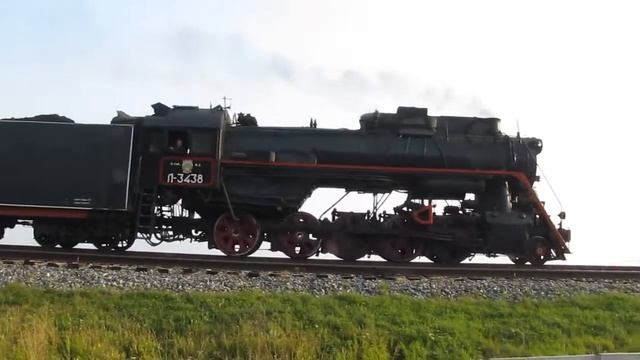 Паровозы Л-3438 и Л-3485 на КБЖД