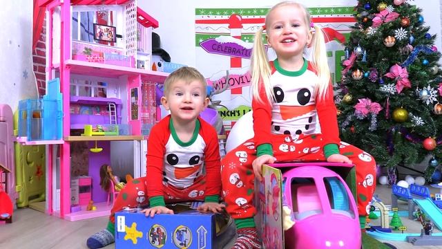Presents Song - Children Song by Katya and Dima смотреть онлайн